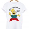 Bart Simpson In Fuck Off Dude's T-Shirt