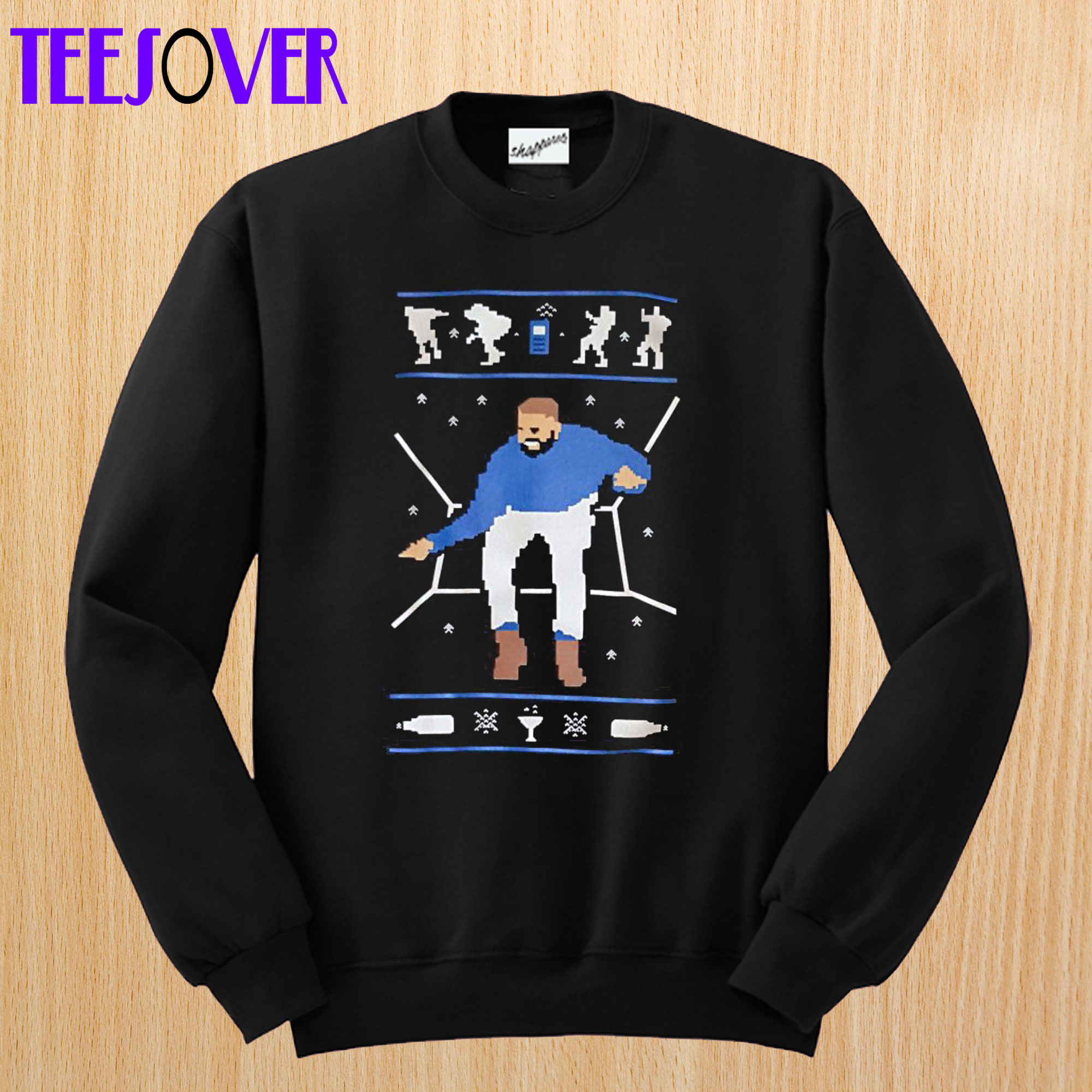 Bling Ugly Christmas Drake Sweatshirt