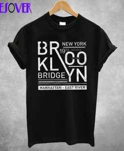 Brooklyn Bridge Manhatta T shirt