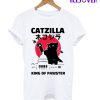 Catzilla King Of Pawster T-Shirt