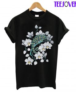 Chameleons And Orchids Classic T-Shirt