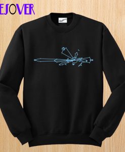 Death Star Battle Plan Infographic Sweatshirt