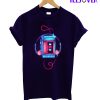 Digital Portraits In Electric Colours T-Shirt