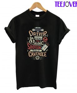 Driver Picks The Music T-Shirt