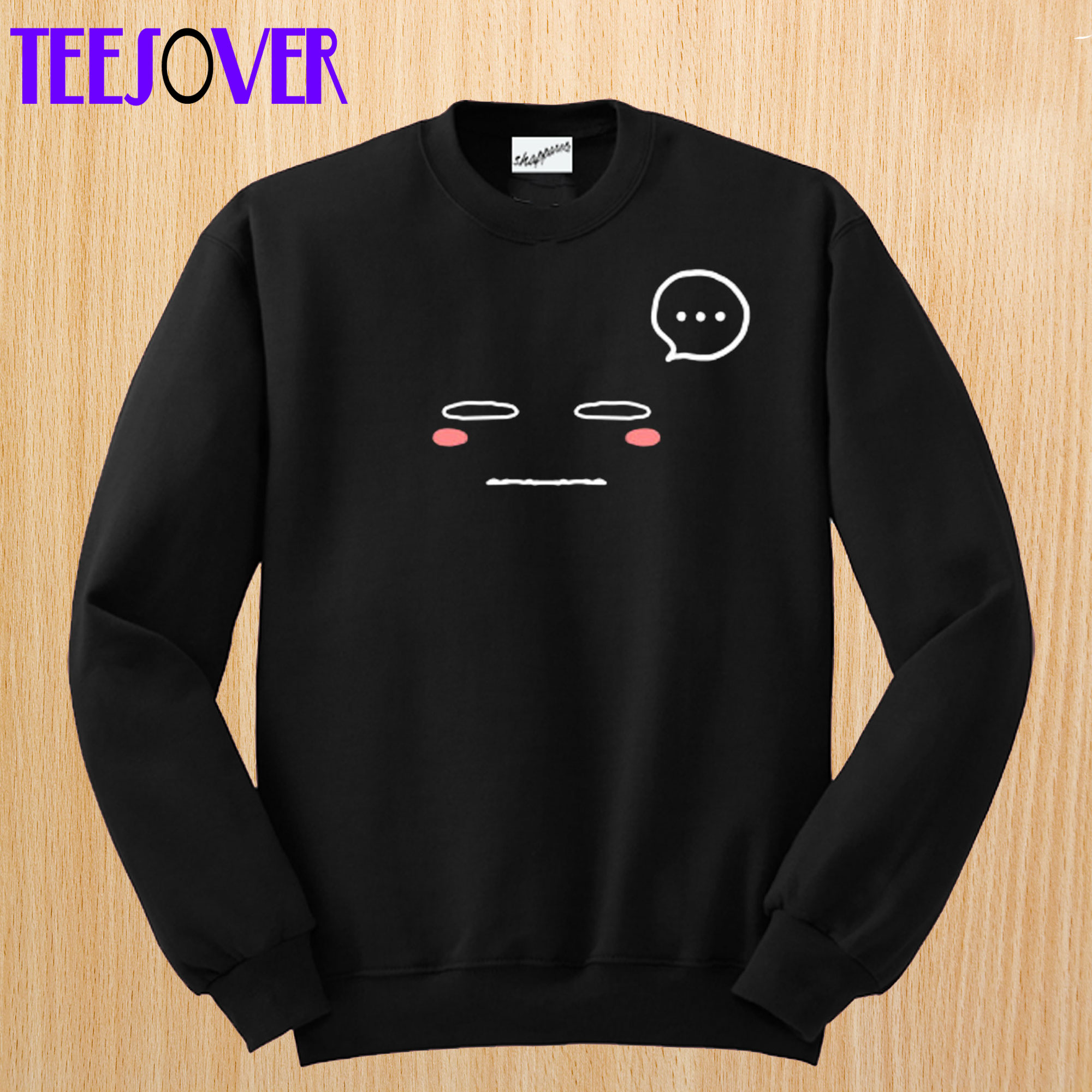 Expression Blank Eyes Sweatshirt