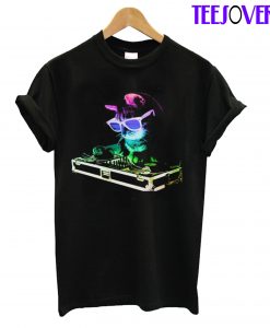 HOUSE CAT (Rainbow DJ Kitty) T-Shirt