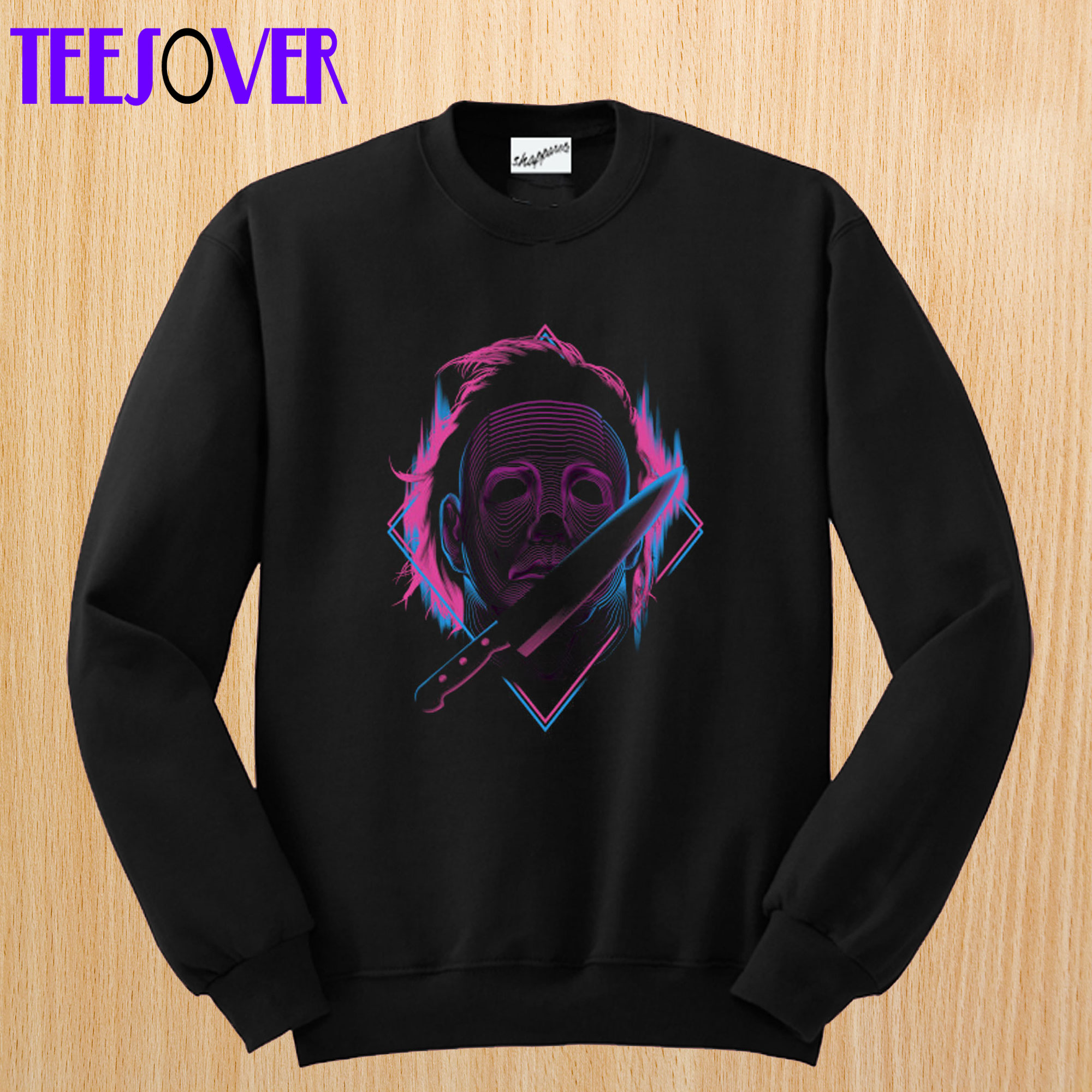 Halloween Mask Sweatshirt