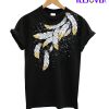 Hand Painted Fairytaly Feathers T-Shirt