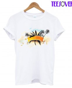 Hawaii Cartoon Drawing Icon T-Shirt