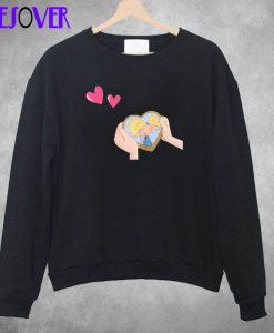 Hey Arnold Hand Love Sweatshirt