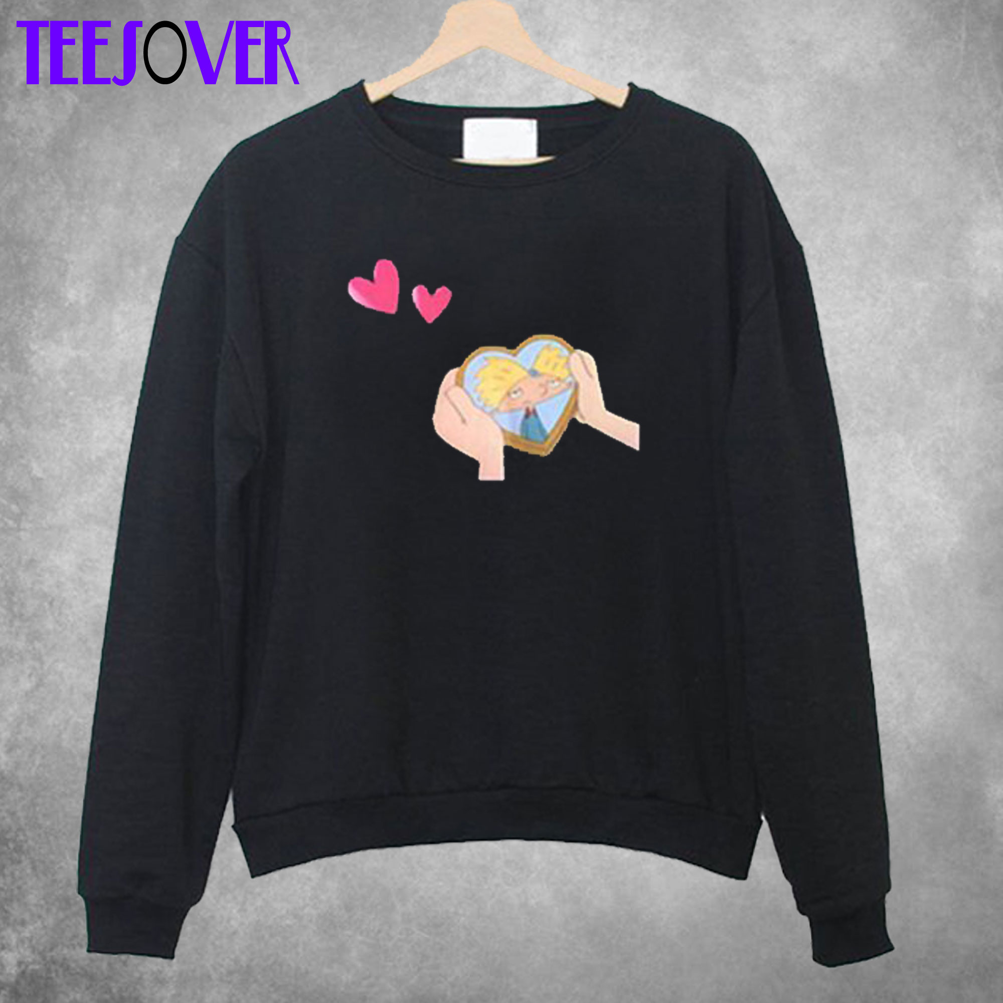 Hey Arnold Hand Love Sweatshirt