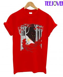 Into the Woods Fitted Scoop T-Shirt