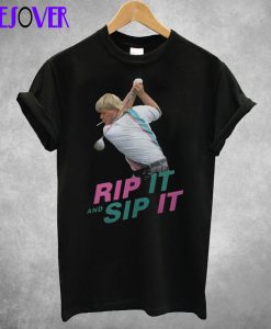 John Daly Rip It And Sip It T Shirt