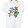 Junk Food Keith Haring Equality T shirt