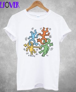 Junk Food Keith Haring Equality T shirt