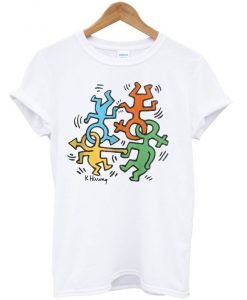 Junk Food Keith Haring Equality T shirt