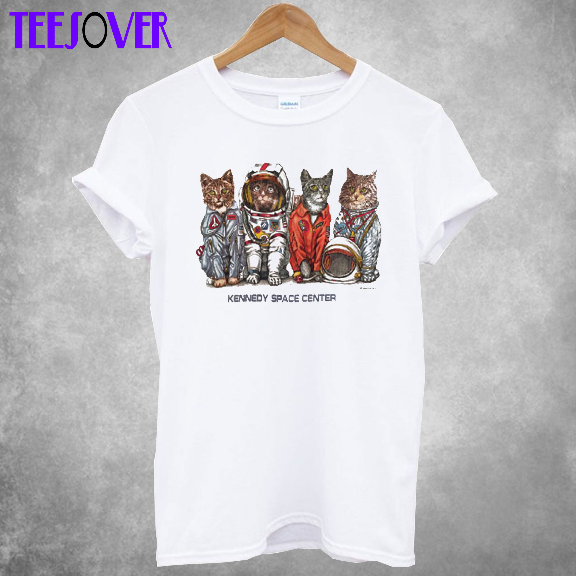 Kennedy Space Center Cat T Shirt