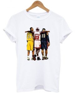 Kobe Bryant Michael Jordan James T shirt