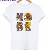 Kobe Bryant Tribute Typography T-Shirt