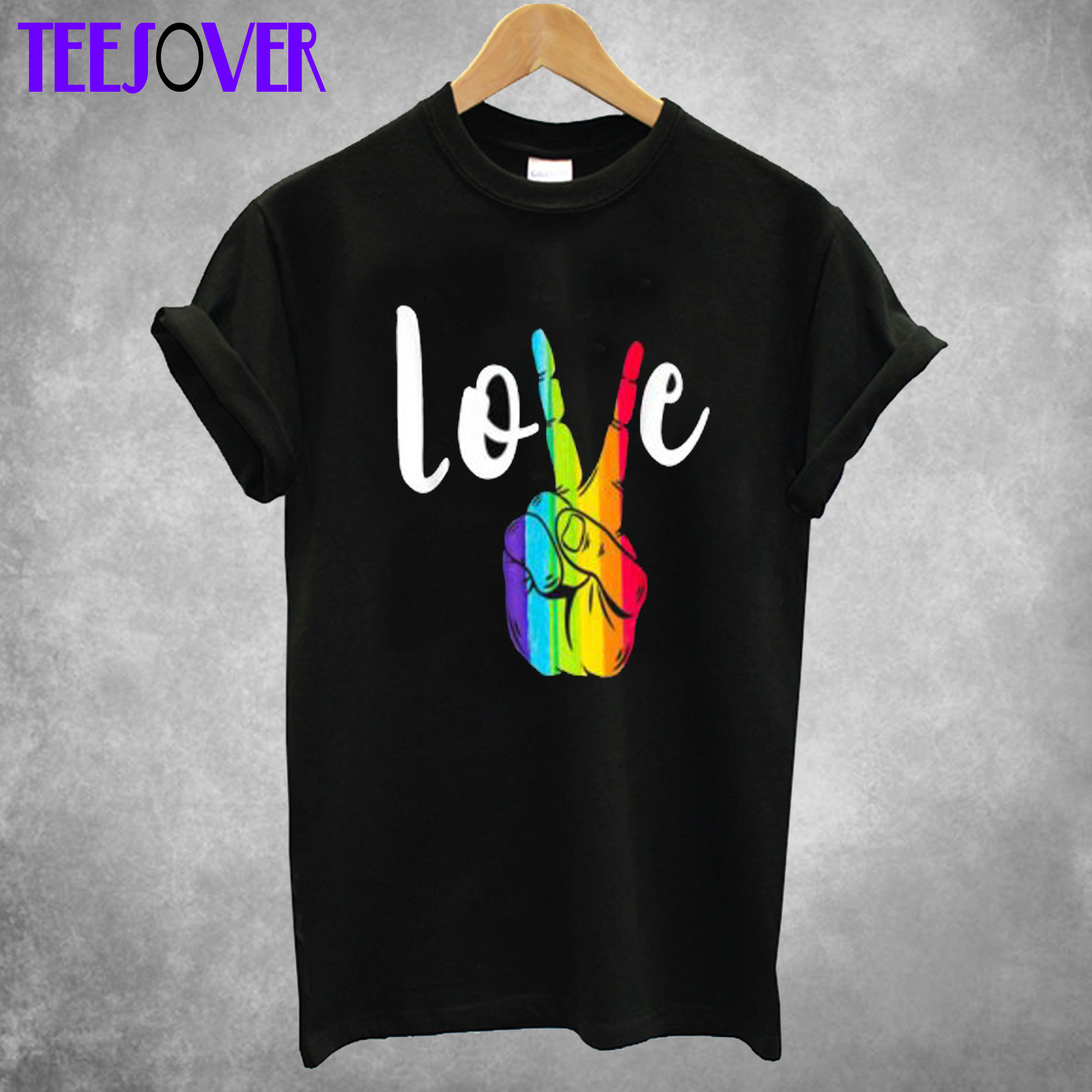 Love Rainbow T Shirt