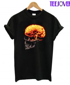 Mind Blown Hot Skull T-Shirt