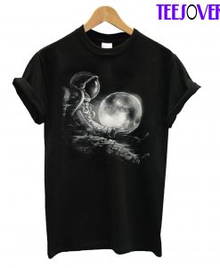 Moon Play Astronuot T-Shirt