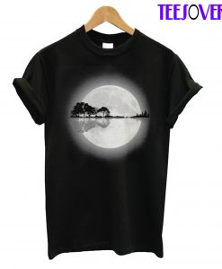 Moonlight Nature Guitar T-Shirt