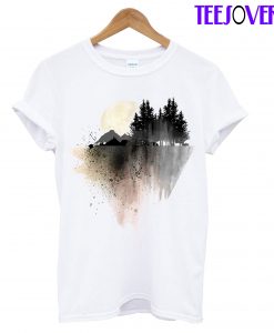 Mountain Art Print T-Shirt