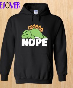 Napping Dinosaur Hoodie