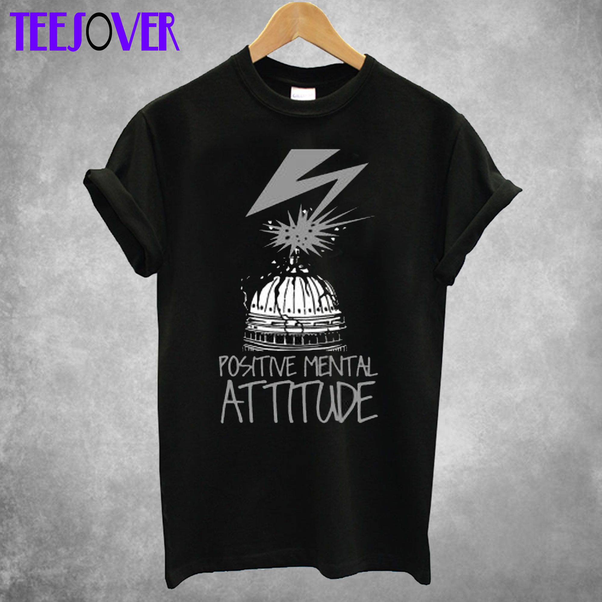 Positive Mental Attitude PMA Bad Brains Quote T shirt