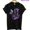 Purple Flowers And Jewels Classic T-Shirt