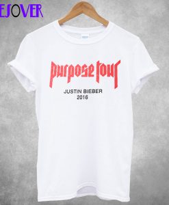 Purpose tour justin bieber 2016 T-shirt