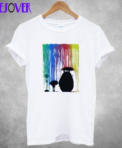 Rainbow Totoro T Shirt