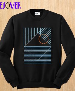 Retro Mountain Sunset Sweatshirt