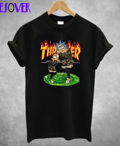 Rick and Morty Thrasher Sweatshirt