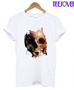 Skull Abstrak Illustration T-Shirt