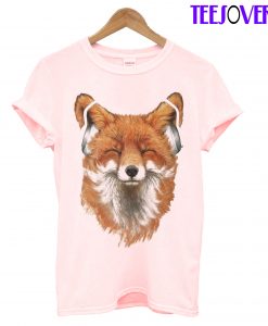 Smiling Musical Fox Classic T-Shirt