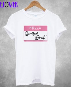 Spoiled pink T-shirt