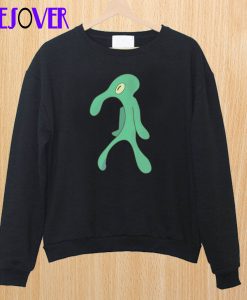 Squidward Painting Sweatshirt