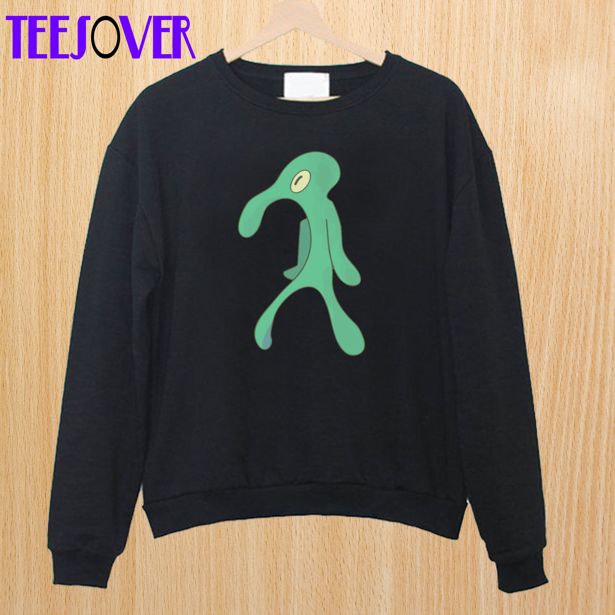 squidward painting sweatshirt