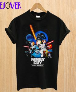 Star Wars family guy Blue Harvest T Shirt