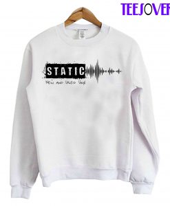 Static New And Used Vinyl Sweatshirt