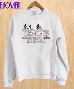 Stranger Things Pink Sweatshirt