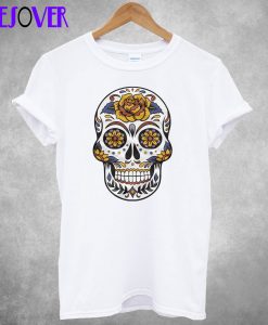 Sugar Skull Illustrations T shirt