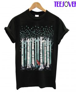 The Birches Fitted Scoop T-Shirt