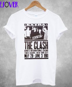 The Clash 1981 Poster T-Shirt