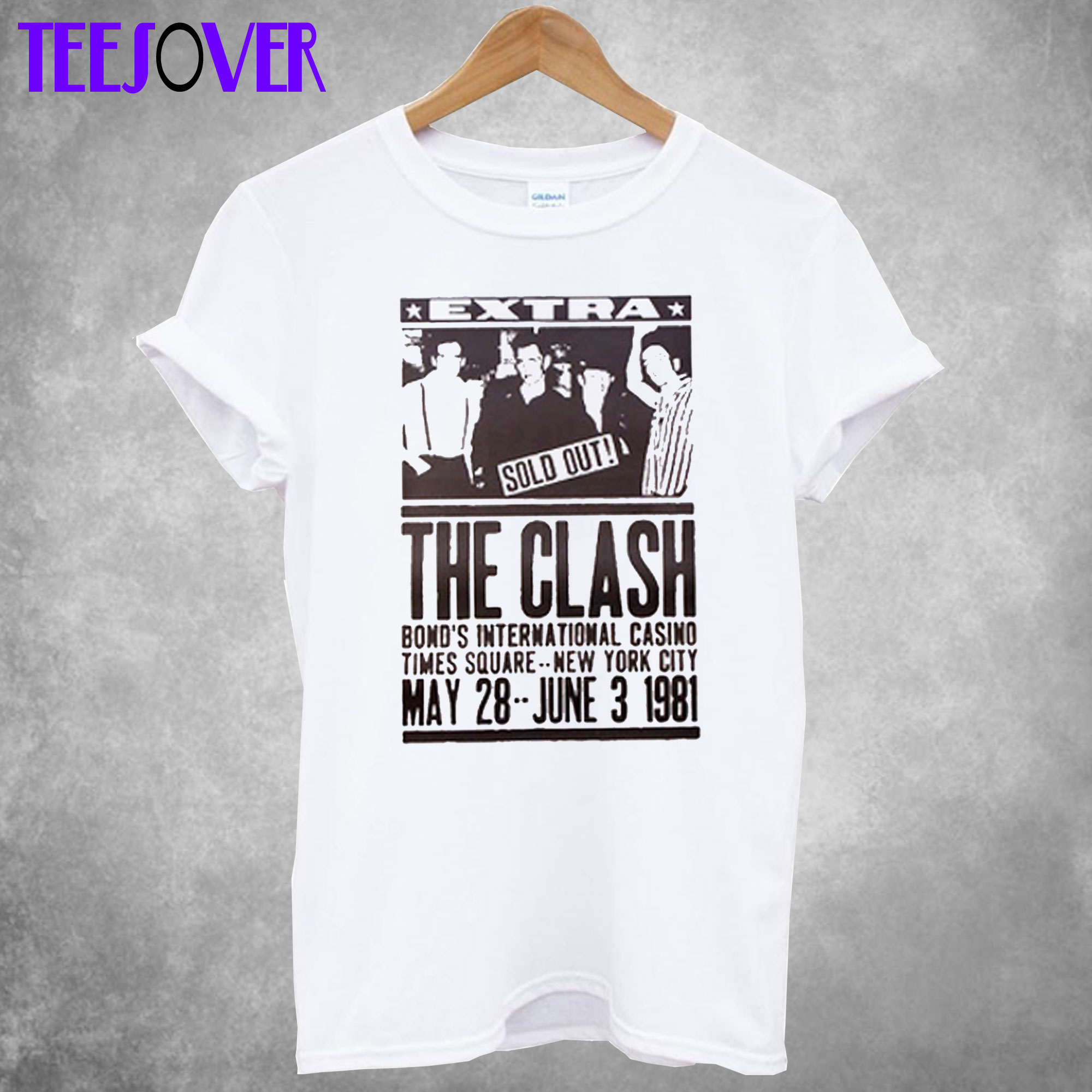 The Clash 1981 Poster T-Shirt
