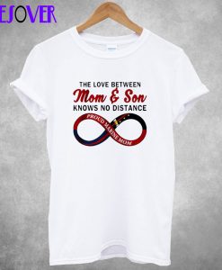 The Love Between Marine Mom T-Shirt