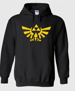 Triforce Black Legend Of Zelda Hoodie