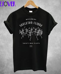 Worldwide Skeleton Clique T shirt